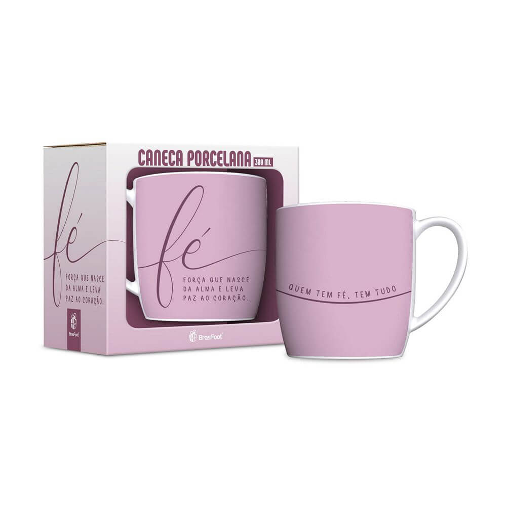 CANECA BRASFOOT 360ML FE 13115 CANECA PORCE. 300ML FE 13115, CANECA, CANECA PORCELANA, CANECA DECORADA, CANECA BRASFOOT, CANECA PORCELANA URBAN FE FORCA QUE NASCE Cozinha