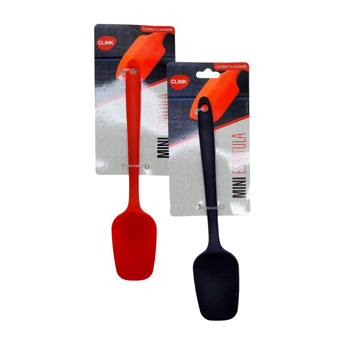 UDS ESPATULA DE SILICONE 21CM CK4521 MINI ESPATULA 21X4,5CM CK4521, ESPATULA, MINI ESPATULA, ESPATULA 21CM, COZINHA, UTENSILIOS Cozinha