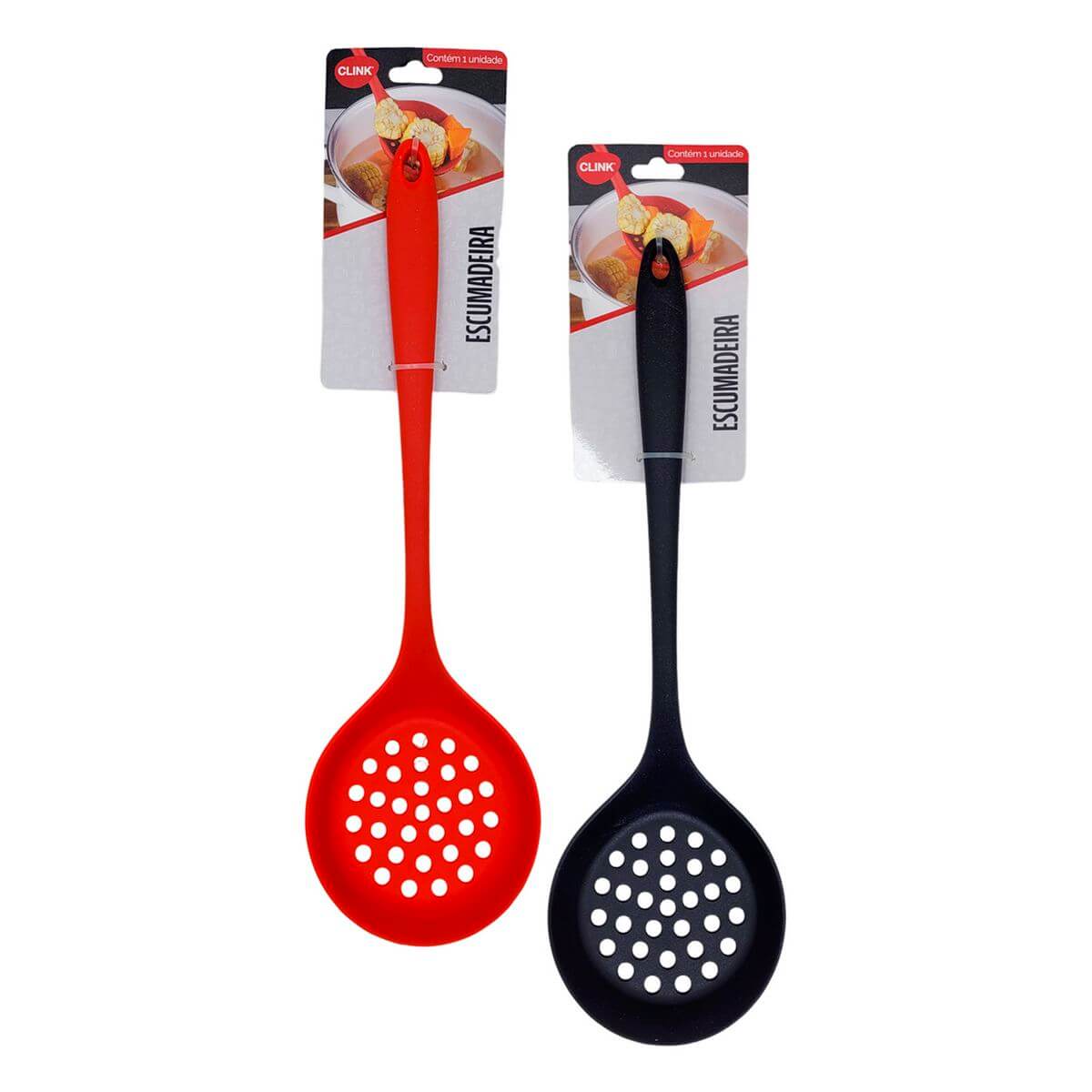 UDS ESCUMADEIRA DE SILICONE 33 CM CK7228 ESCUMADEIRA 32,5X10X1CM CK7228, ESCUMADEIRA, ESCUMADEIRA 32CM, COZINHA, CONCHA Cozinha