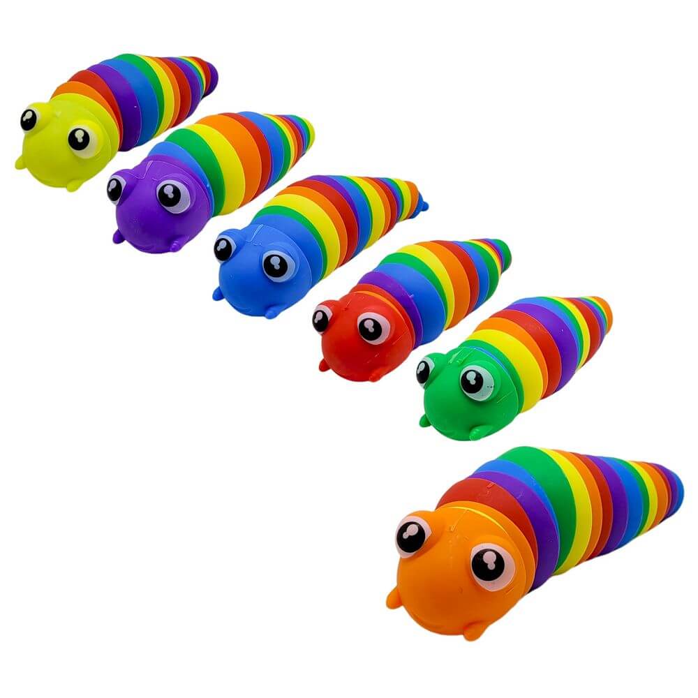 BRINQUEDO SENSORIAL ARTICULADO LAGARTA 16CM XZ-1052 BRINQUEDO LESMA XZ-1052, LESMA, BRINQUEDO LESMA, CHOCALHO, INFANTIL, BEBE, BRINQUEDOS Brinquedos