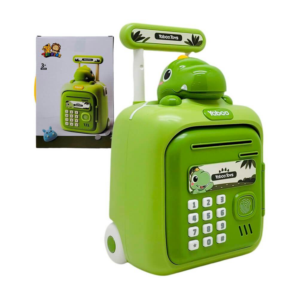 BRINQUEDO ELETR. COFRE DIGITAL 26X18CM XZ-2249 BRINQUEDO COFRE XZ-2249, COFRE, BRINQUEDO COFRE, MOCHILA, COFRE MOCHILA, COFRE DINO, BRINQUEDOS Brinquedos