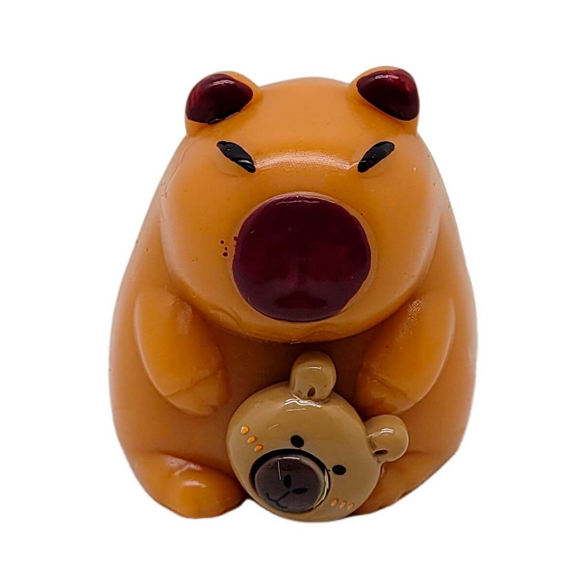 BRINQUEDO SENSORIAL SQUISHY CAPYBARA H-5375 SQUISHY BALL CAPYBARA H-5375, SQUISHY BALL, CAPYBARA, CAPIVARA, BOLA ANTIESTRESSE, BRINQUEDOS Brinquedos