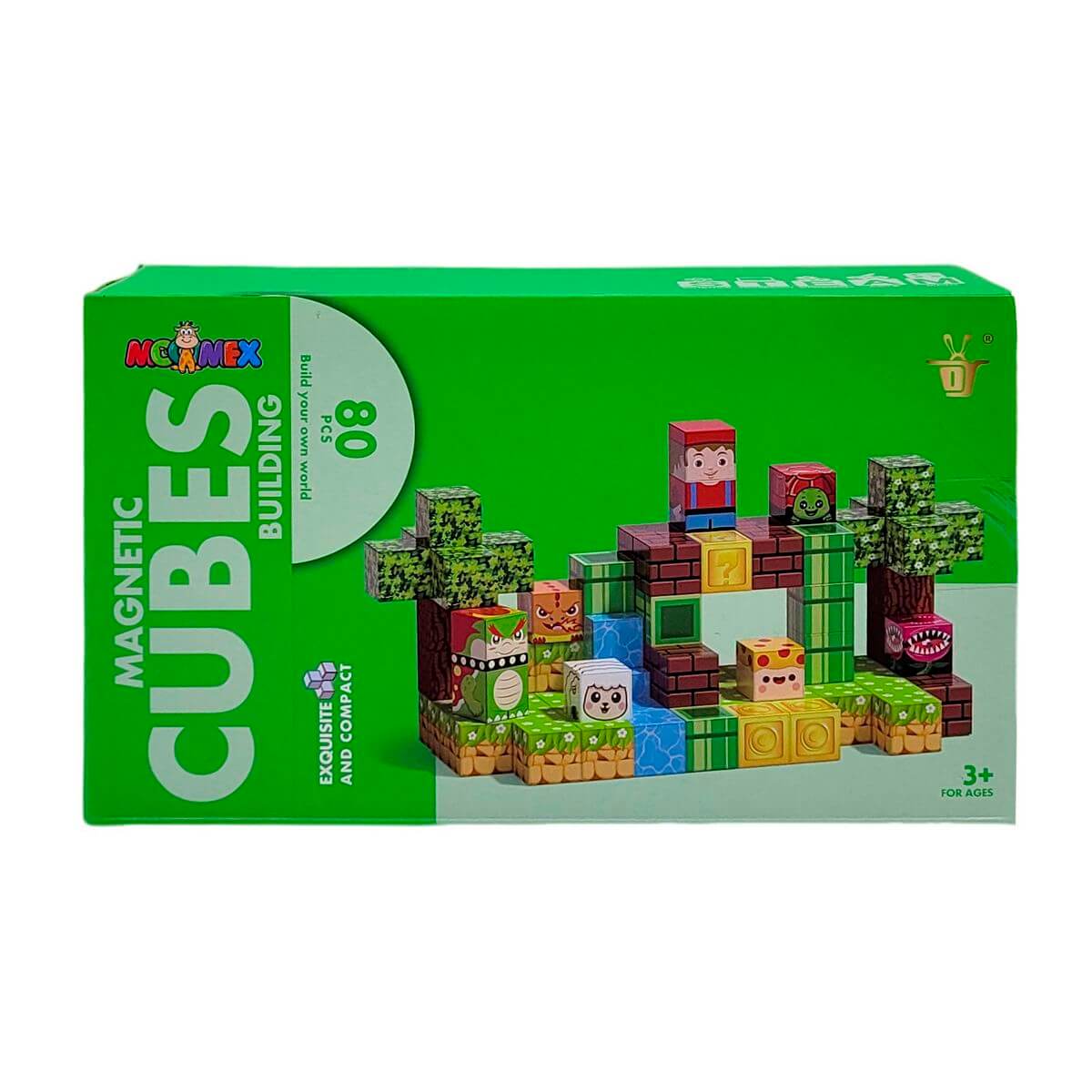 BLOCOS P/ MONTAR MAGNETICO 80PCS 19X11CM MC-7539 BLOCOS P/ MONTAR MAGNET. 80PCS MC-7539, BRINQUEDO DE MONTAR, LEGO, BLOCOS DE MONTAR, CRIATIVIDADE, BRINQUEDOS, MINECRAFT, BLOCOS MAGNETICOS Brinquedos