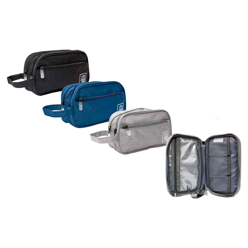 NECESSAIRE P/ VIAGEM C/ ZIPER NS2330 NECESSAIRE C/ ZIPER NS2330, NECESSAIRE ZIPER, NECESSAIRE MAQUIAGEM, NECESSAIRE COLORIDA, NECESSAIRE VIAGEM, NECESSAIRE Beleza & Saude