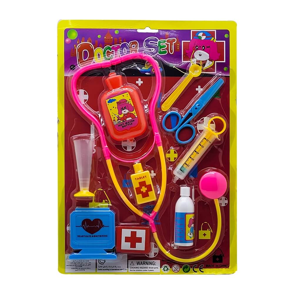 KIT MEDICO C/ 10PCS GK1612 KIT MEDICO C/ 10PCS GK1612, KIT MEDICO PLASTICO, KIT MEDICO INFANTIL, KIT MEDICO, BRINQUEDO MEDICO, MEDICO Brinquedos
