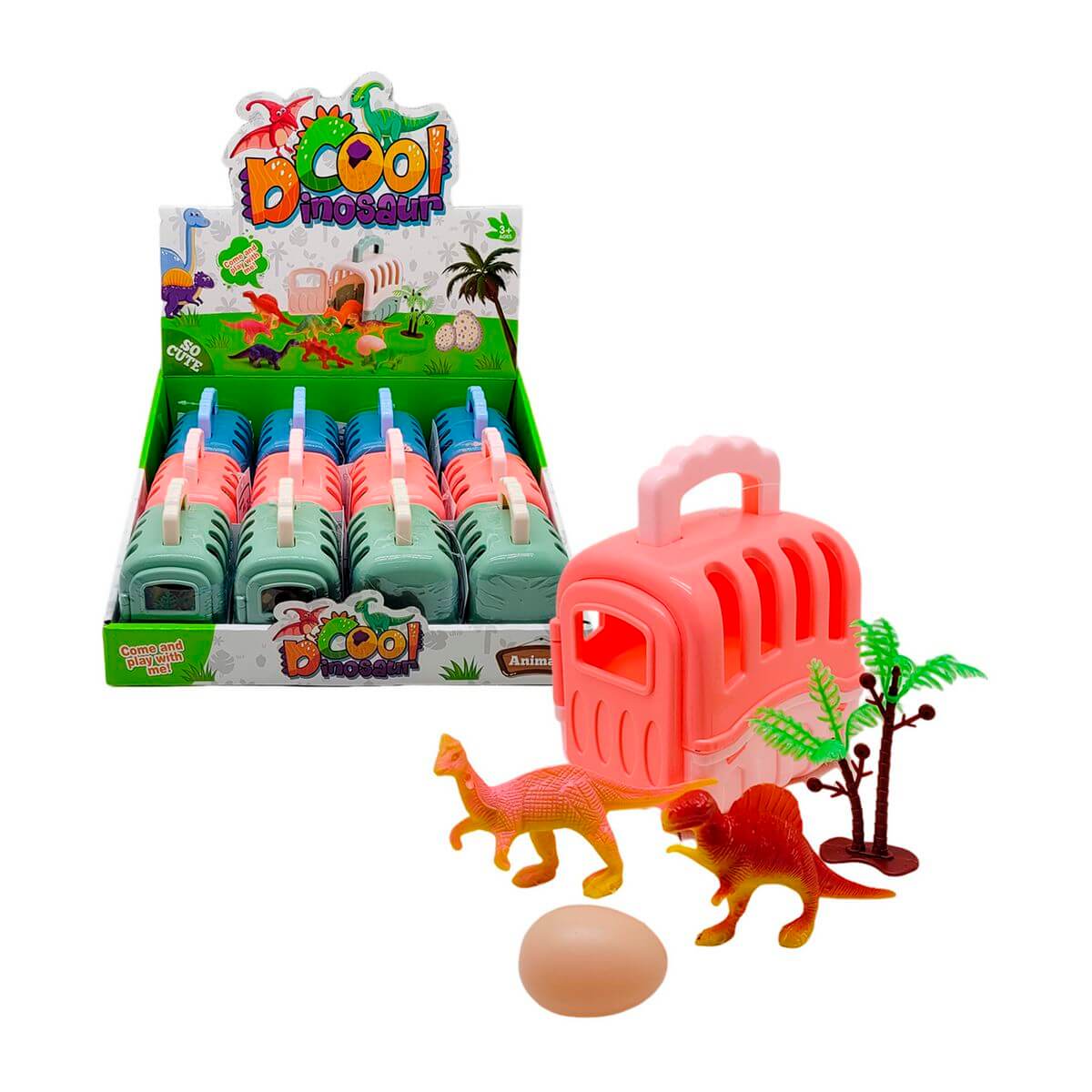 BRINQUEDO DINO NA GAIOLA 11CM GK3094 BRINQUEDO DINO C/ CASA GK3094, DINO, DINOSSAURO, CASINHA, PET, BRINQUEDOS, ACESSORIOS Brinquedos