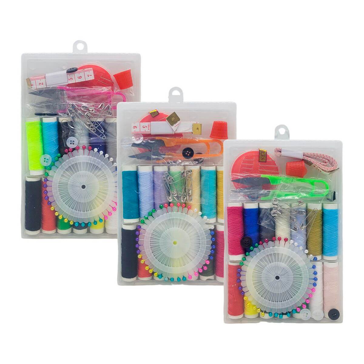 KIT COSTURA 85PCS HU72112 KIT COSTURA 85PCS HU72112, KIT COSTURA, TUBO DE LINHA, AGULHA, BOTAO, MINI TESOURA, FITA METRICA, DEDAL, ALFINETE Banheiro & Lavanderia