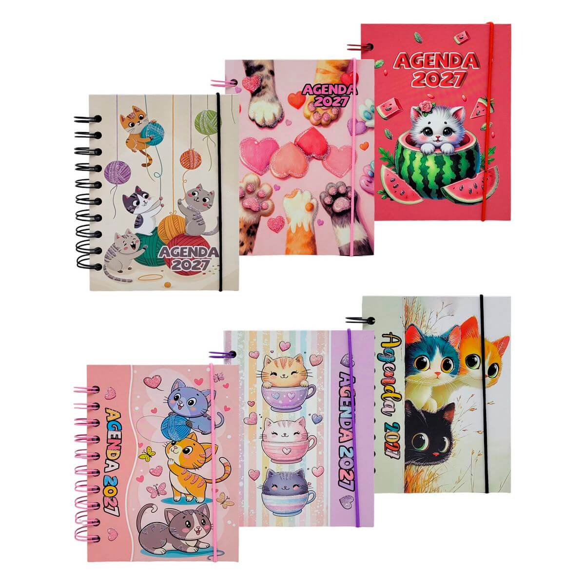 AGENDA 2027 10,4X14,1CM 168FLS AG27041 Material Escritório