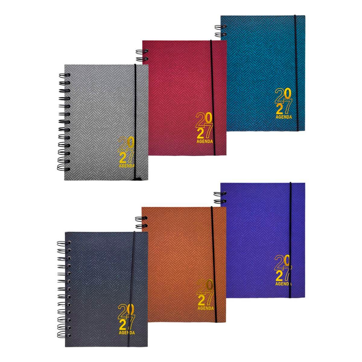 AGENDA 2027 12,9X17,9CM 168FLS AG27048 Material Escritório