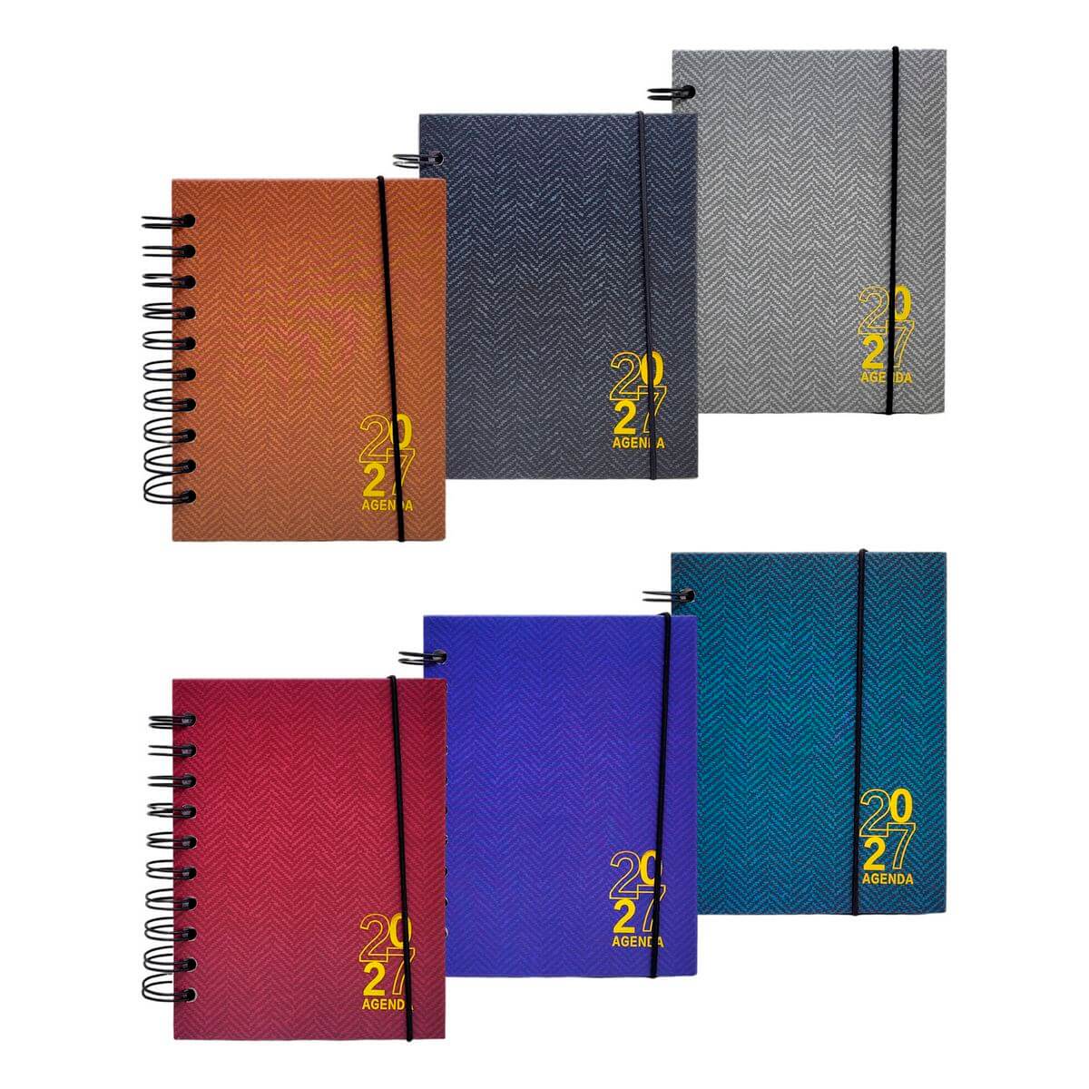 AGENDA 2027 10,4X14,1CM 168FLS AG27049 Material Escritório