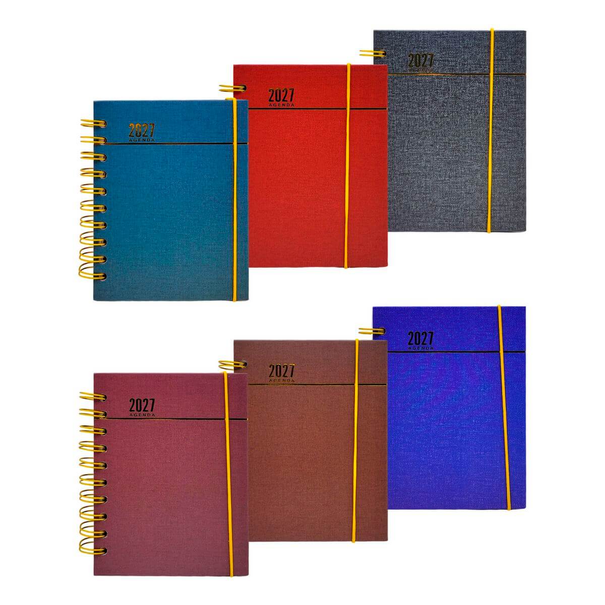 AGENDA 2027 10,4X14,1CM 168FLS AG27051 Material Escritório