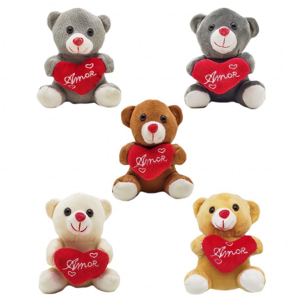 PELUCIA URSO C/ CORACAO 13CM FD5017 PELUCIA URSO FD5017, URSINHO PELUCIA AMOR, URSINHO PELUCIA CORACAO, URSINHO PELUCIA, URSO PELUCIA, PELUCIA Brinquedos