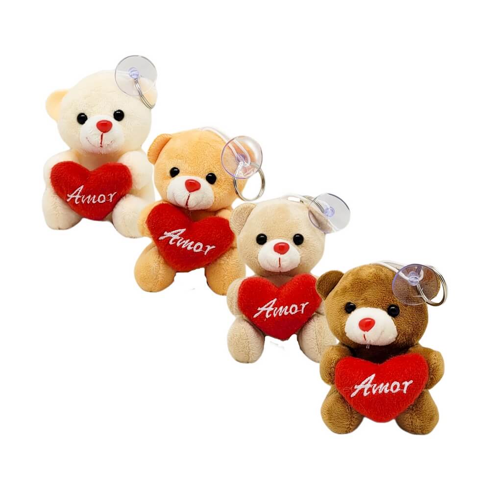 CHAVEIRO PELUCIA URSO C/ VENTOSA 11CM FC2780 PELUCIA CHAV. C/ VENTOSA URSO FC2780, CHAVEIRO, CHAVEIRO URSINHO, URSO, URSINHO, CHAVEIRO URSO, CHAVEIRO COM VENTOSA Brinquedos