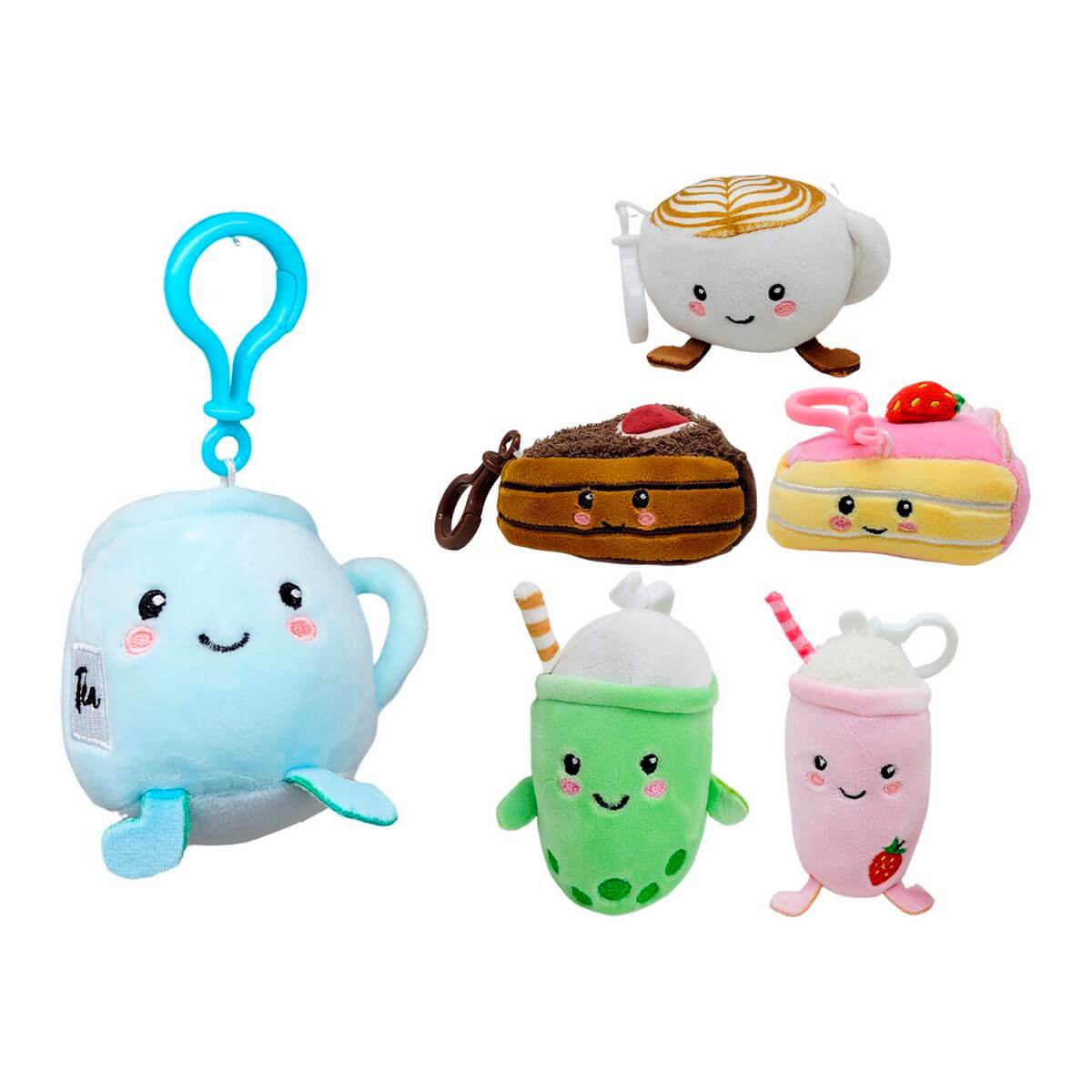 CHAVEIRO PELUCIA COFFEE FOOD 7X9CM F1889 CHAVEIRO PELUCIA COFFEE FOOD F1889, CHAVEIRO, PELUCIA, COFFEE FOOD, XICARA, BOLO, MILK SHAKE, DOCE, MINI PELUCIA, PRESENTE Brinquedos