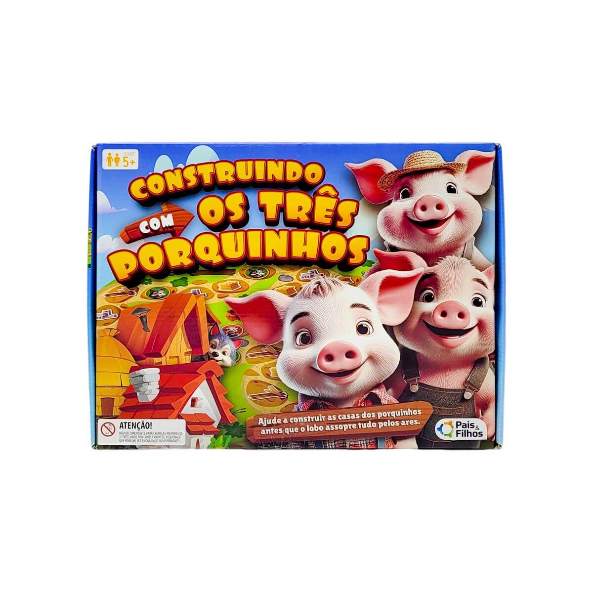 JOGO CONSTRUINDO C/ PORQUINHOS 792958 JG. CONSTRUINDO C/ PORQUINHOS 792958, JOGO, CONSTRUINDO COM PORQUINHOS, JOGO DE TABULEIRO, BRINQUEDOS Brinquedos
