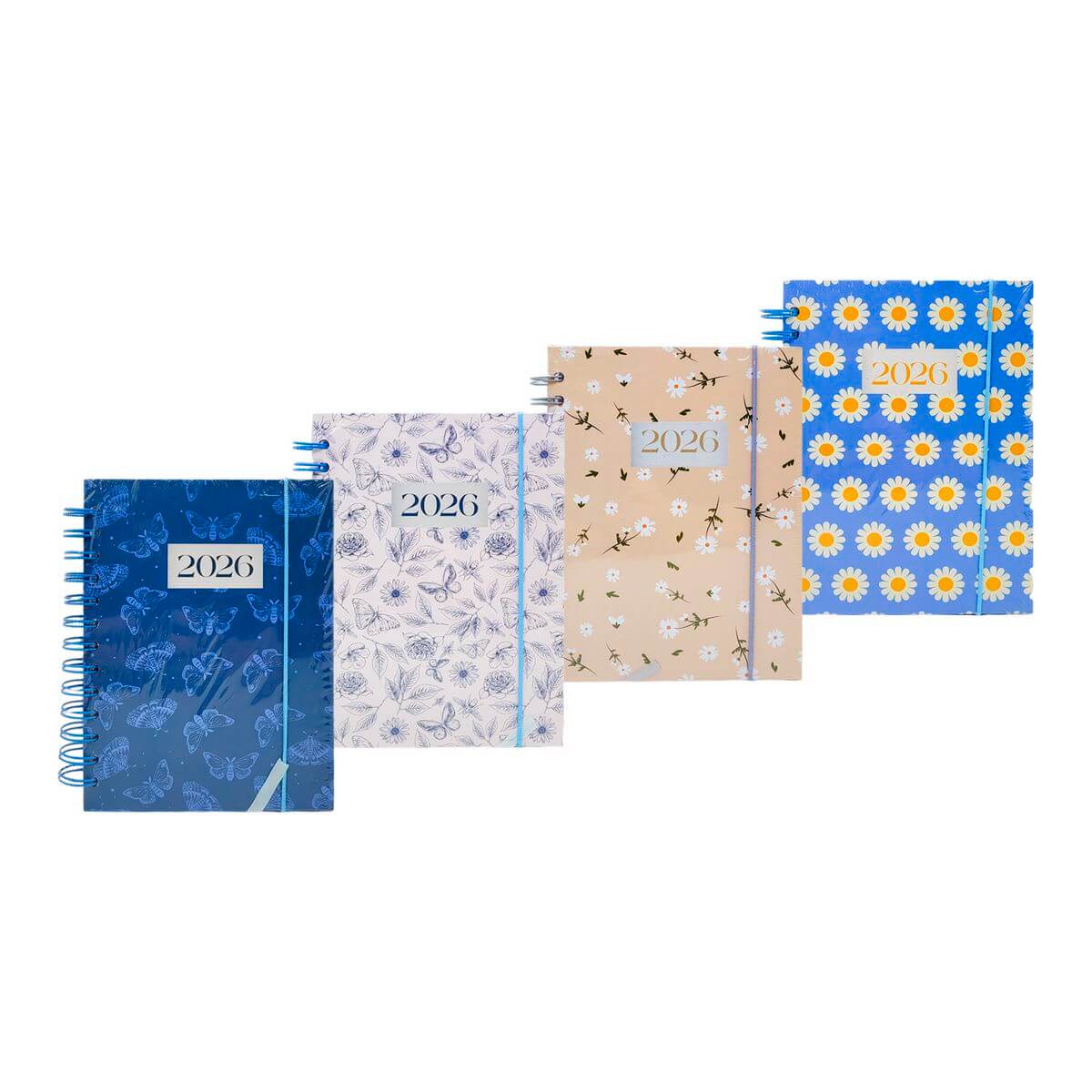 AGENDA 2026 13,7X18,7CM 168FLS RMT5708 AGENDA 2026 13,7X18,7CM 168FLS RMT5708, AGENDA, AGENDA FLOR, 168 FOLHAS, 2026, PAPELARIA, ESCOLA, ESCRITORIO Material Escritório