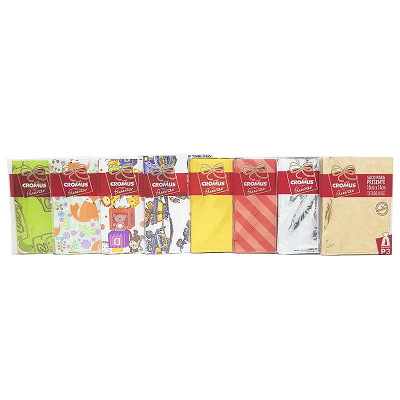 EMBALAGEM CROMUS METALIZADA 10X14 C/50 EMBALAGEM 10X14 METALIZADA, EMBALAGEM PRESENTE METALIZADA, EMBALAGEM PRESENTE DECORADA, EMBALAGEM METALIZADA DECORADA Decoracao e Presentes