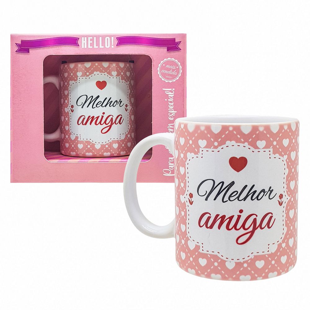 CANECA GM AMIGA 330ML A3-2 CANECA CERAM. MELHOR AMIGA 330ML A3-2, CANECA CERAMICA MELHOR AMIGA, CANECA CERAMICA AMIGA, CANECA FLORES AMIGAS, CANECA CERAMICA FLORES, CANECA CERAMICA FRASES AMIGA, CANECA CERAMICA DECORADA, CANECA CERAMICA ENFEITADA Cozinha