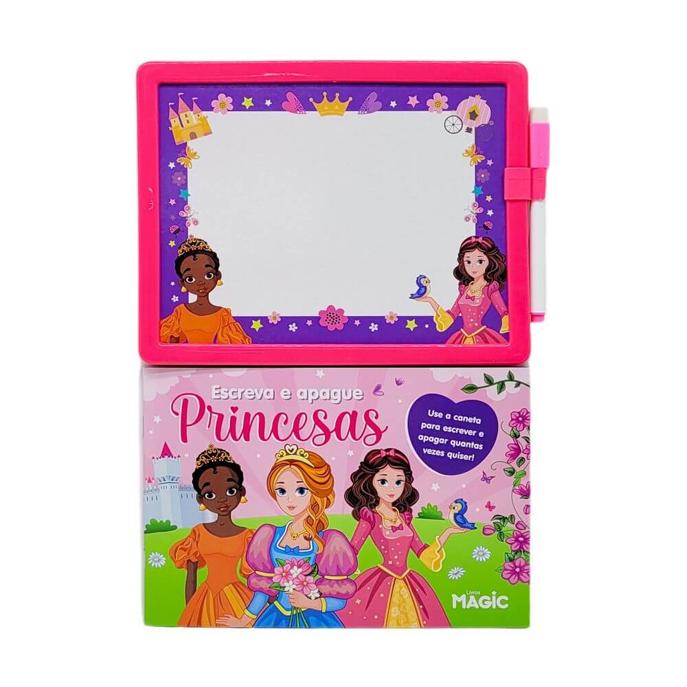 LIVRO ESCREVA E APAGUE PRINCESAS 0606-8 LIVRO ESCREVA E APAGUE PRINCESAS 0606-8, LIVRO, ESCREVA/APAGUE, ESCREVA E APAGUE, PRINCESAS, BRINQUEDOS, EDUCATIVO Brinquedos