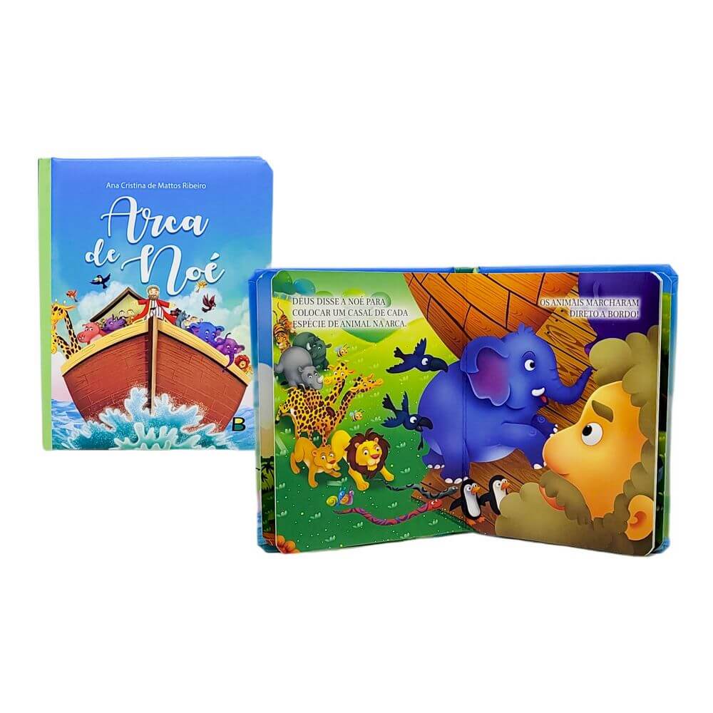 BIBLICO ARCA DE NOE ISBN-828-8 LIVRO ARCA DE NOE ISBN-828-8, LIVRO ARCA DE NOE, LIVRO INFANTIL, LIVRO BIBLICO INFANTIL Brinquedos