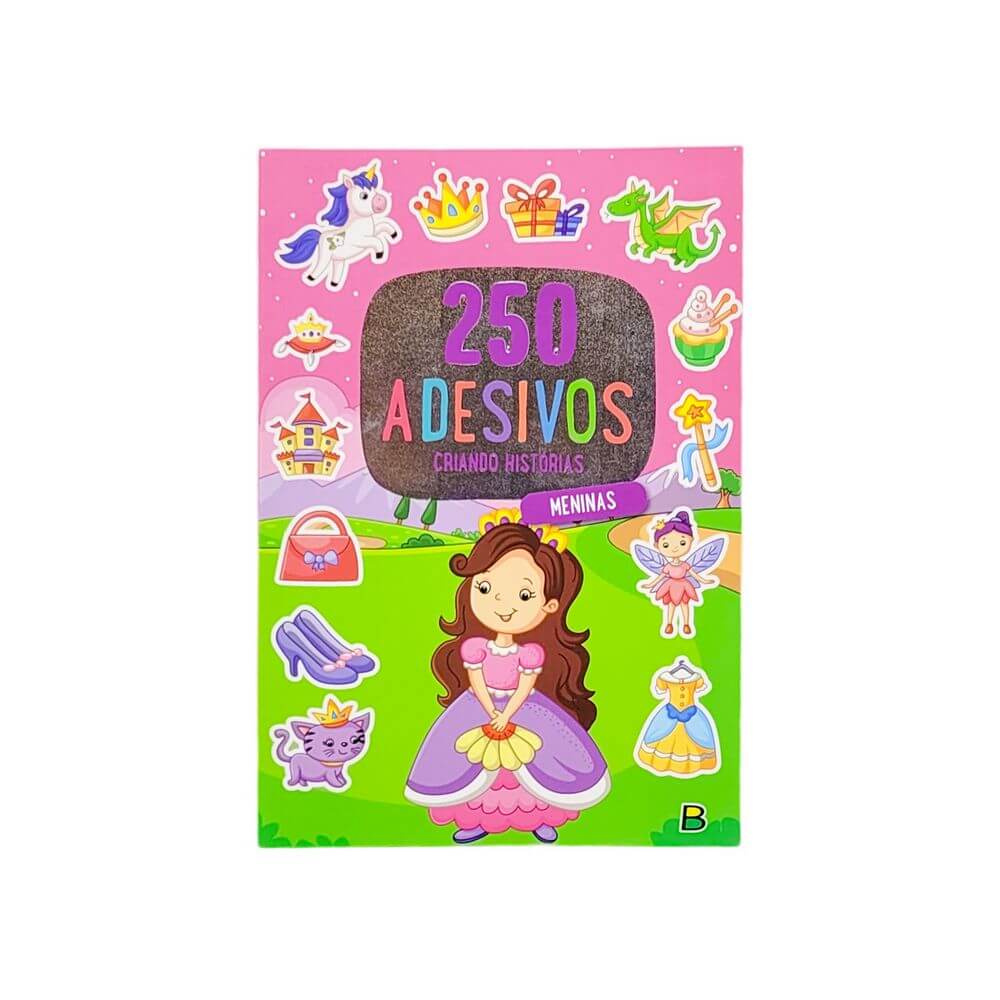 LIVRO 250 ADESIVOS MENINAS 5000-2 LIVRO 250 ADESIVOS MENINAS 5000-2, LIVRO, ADESIVO, ADESIVO MENINA, ADESIVO FEMININO, INFANTIL, CADERNO DE ADESIVOS Brinquedos