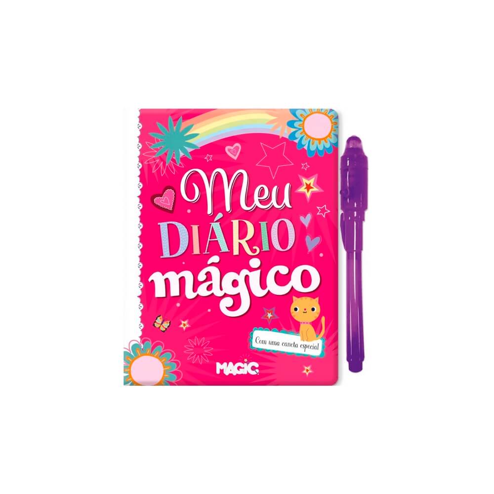 DIARIO MAGICO MEU PQ 9745-7 MEU DIARIO MAGICO PQ 9745-7, MEU DIARIO SECRETO PEQUENO, MEU DIARIO SECRETO, DIARIO SECRETO COM CANETA, DIARIO COM CANETA, DIARIO SECRETO, DIARIO Material Escolar e Papelaria