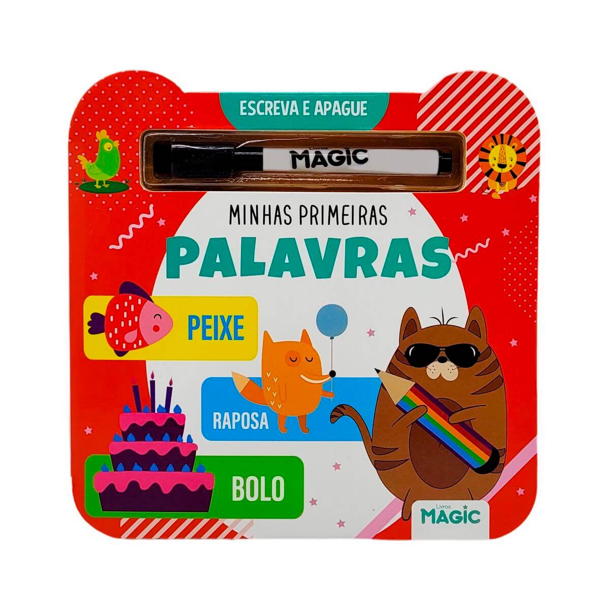 LIVRO ESCREVA E APAGUE PALAVRAS 552-2 LIVRO ESCREVA E APAGUE PALAVRAS 552-2, ESCREVA E APAGUE, LIVRO, LIVRO DE ATIVIDADES, MINHAS PRIMEIRAS PALAVRAS, BRINQUEDOS, EDUCATIVO Brinquedos